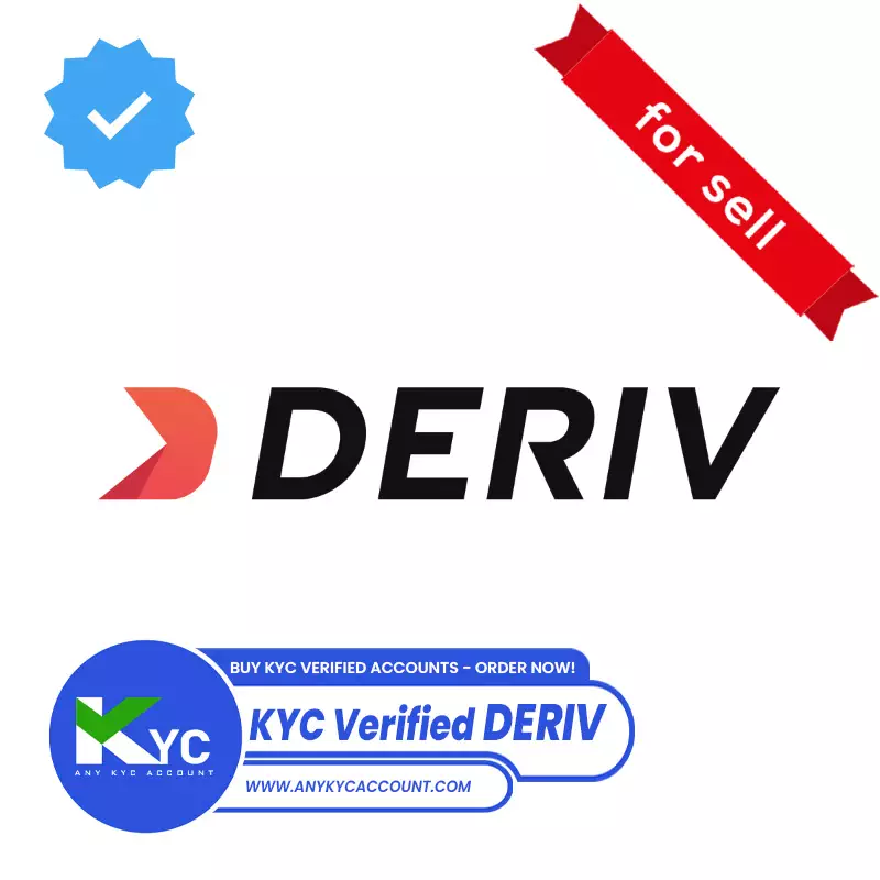 Buy 100% KYC Verified Deriv Account