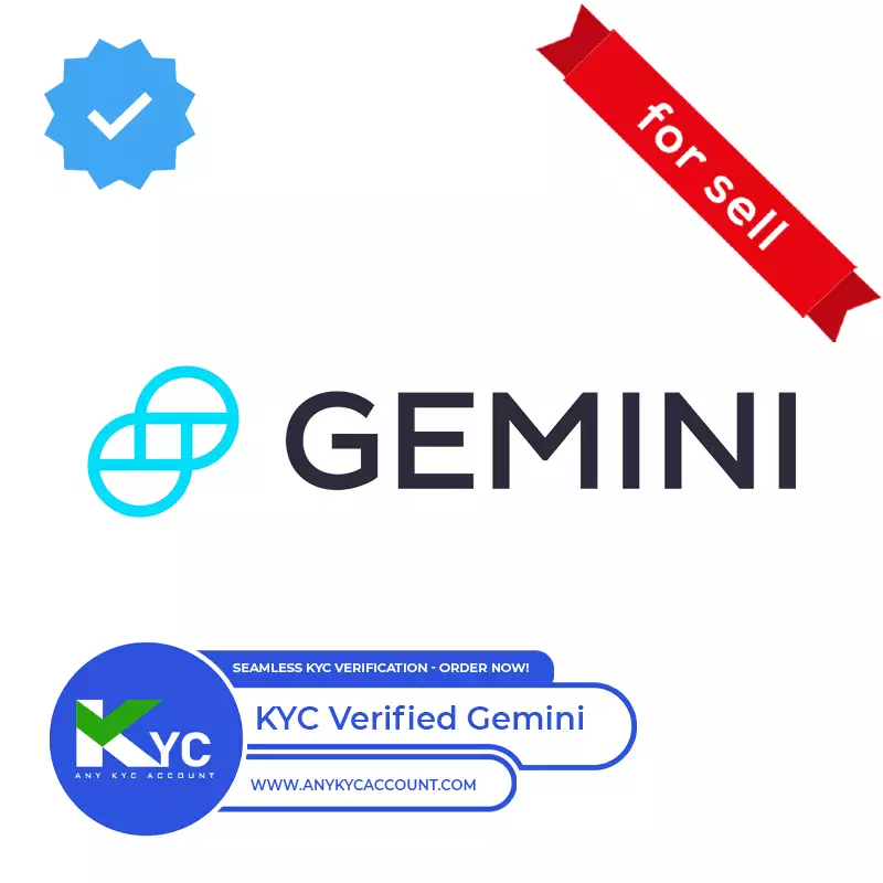 Buy 100% KYC Verified Gemini Account