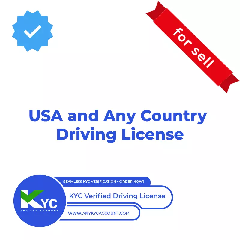 Buy KYC Verified USA and Any Country Driving License